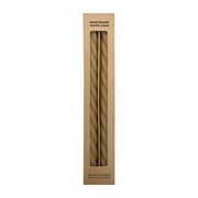 Bougies torsadées longues (set de 2)