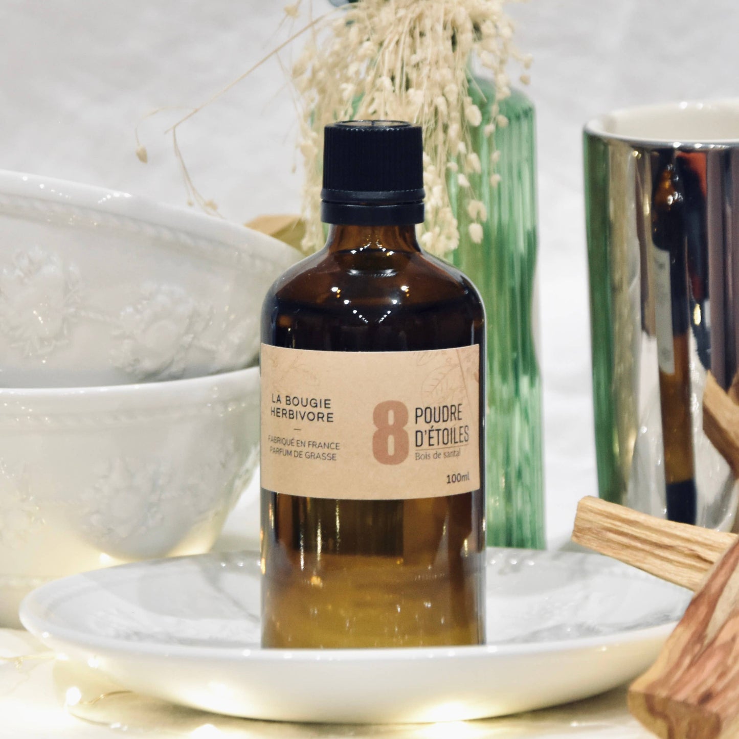 Diffuseur No. 8 POUDRE D'ETOILES - Bois de Santal + Jasmin