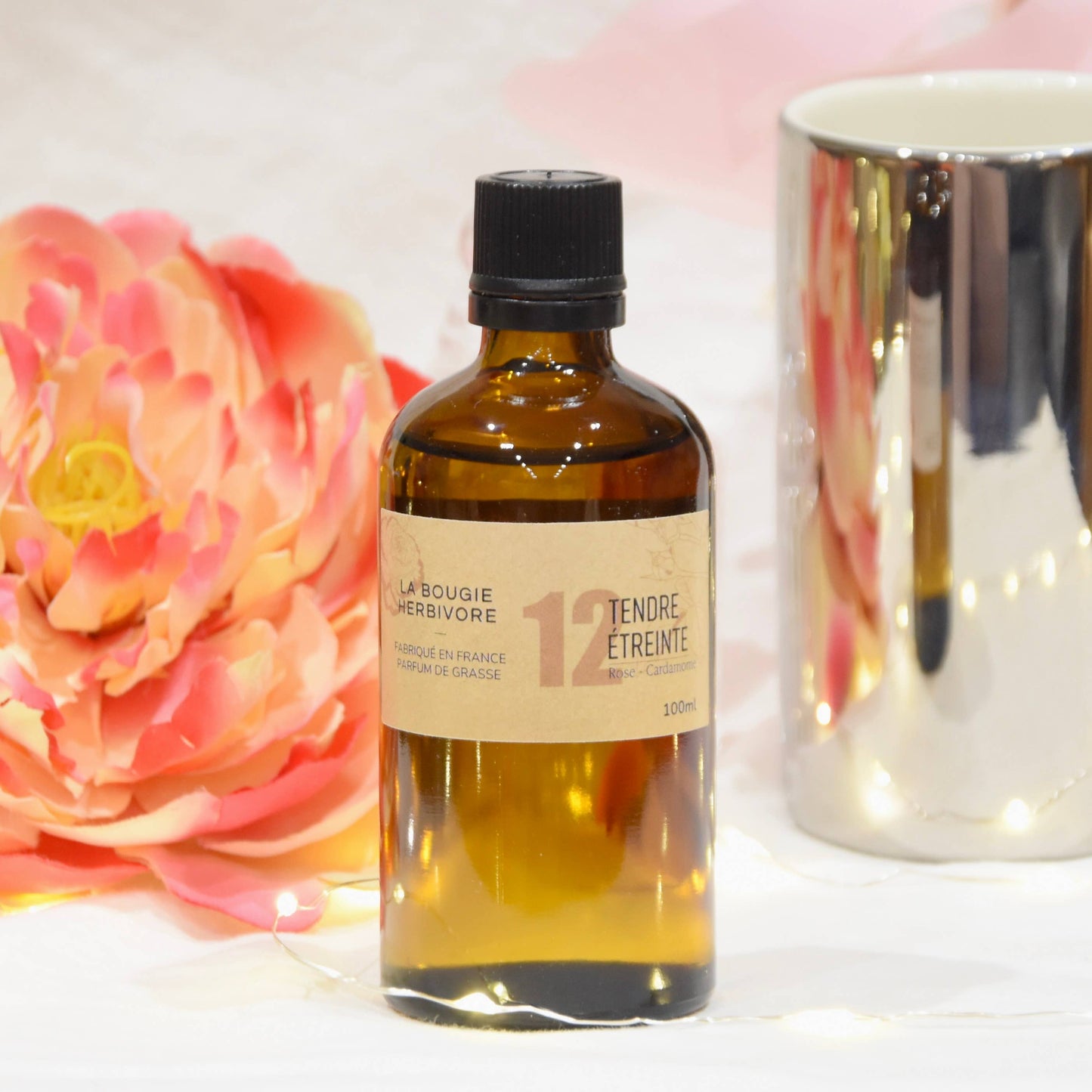 Diffuseur No. 12 TENDRE ETREINTE - Rose + Cardamome