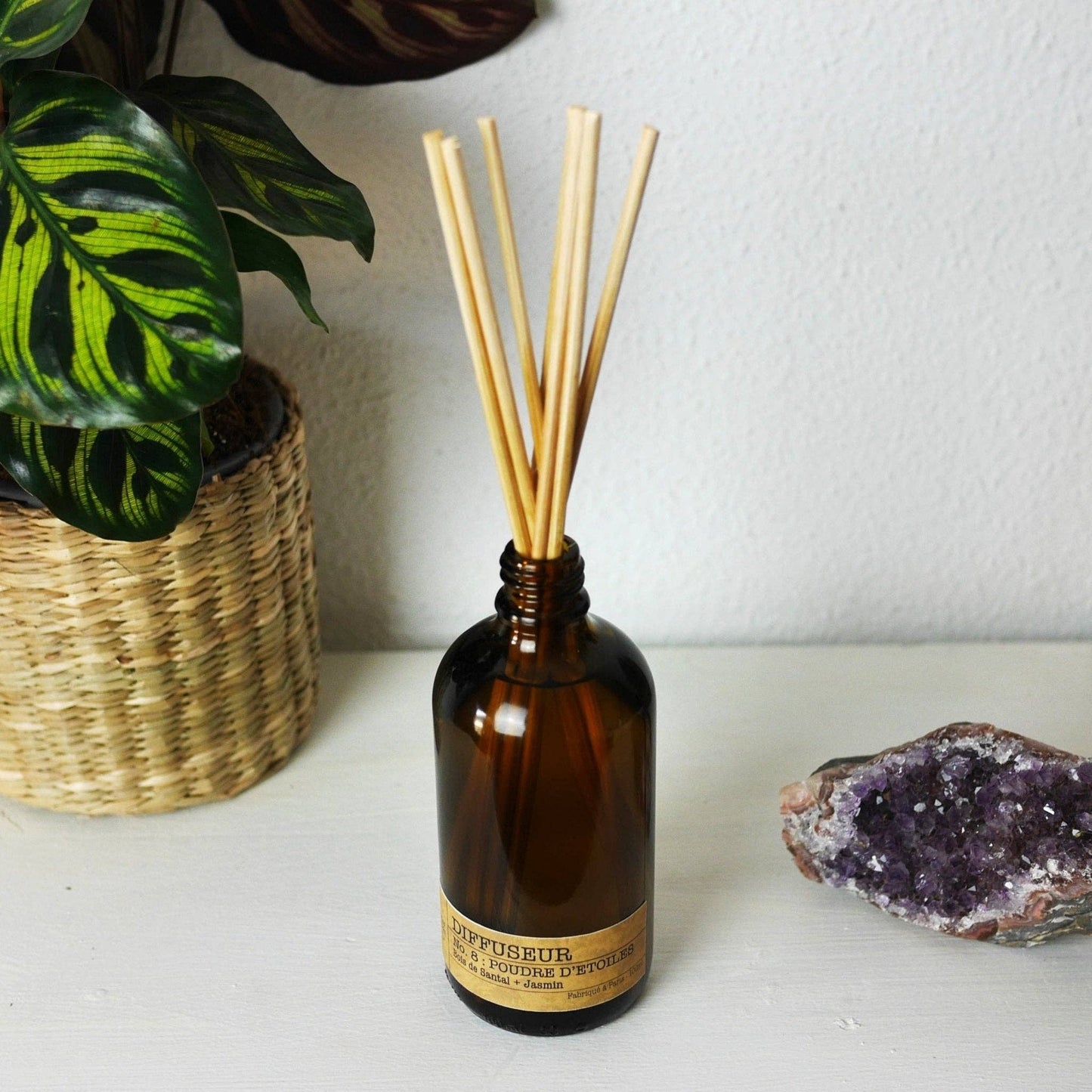 Diffuseur No. 8 POUDRE D'ETOILES - Bois de Santal + Jasmin