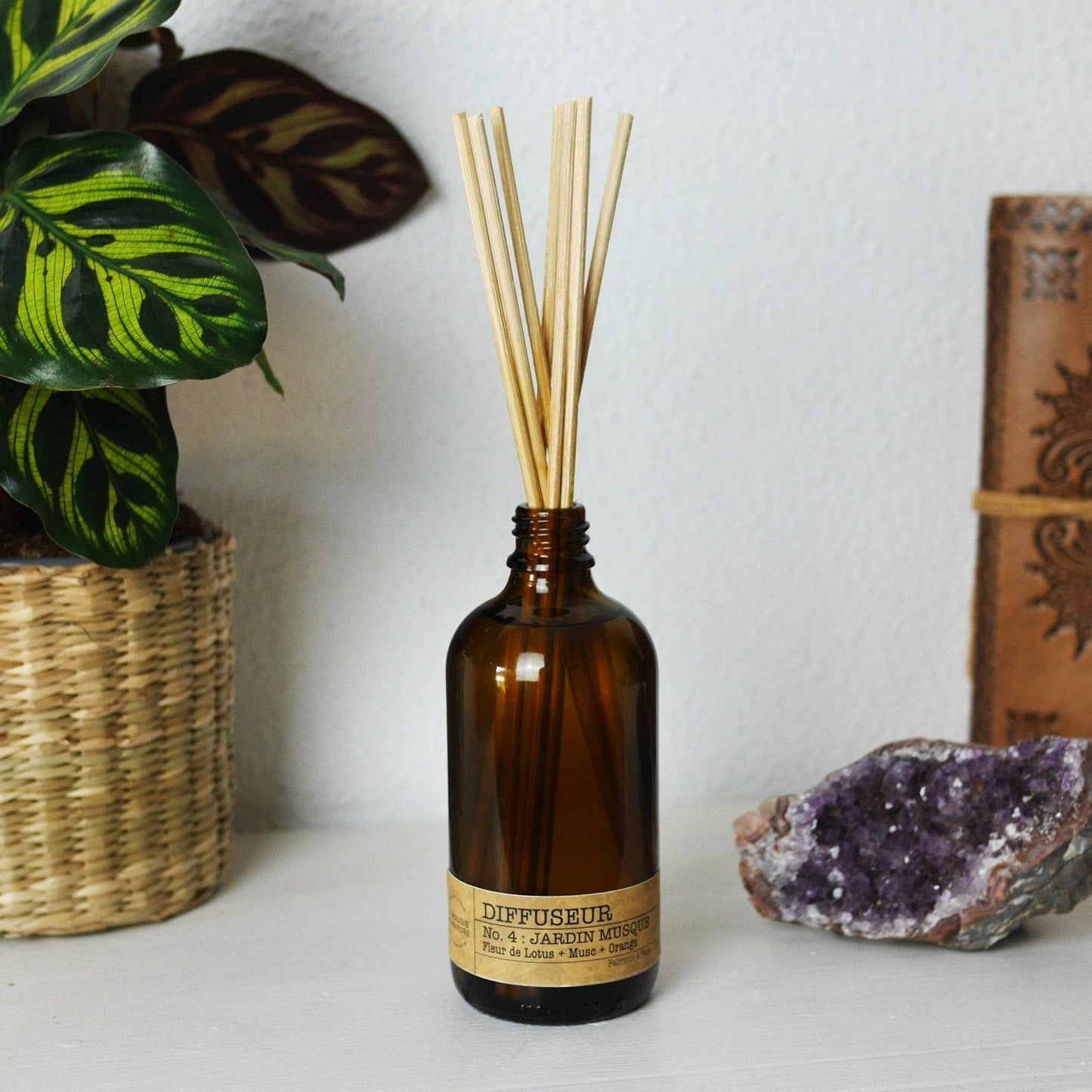 Diffuseur No. 4 JARDIN MUSQUE - Fleur de Lotus + Musc + Oran