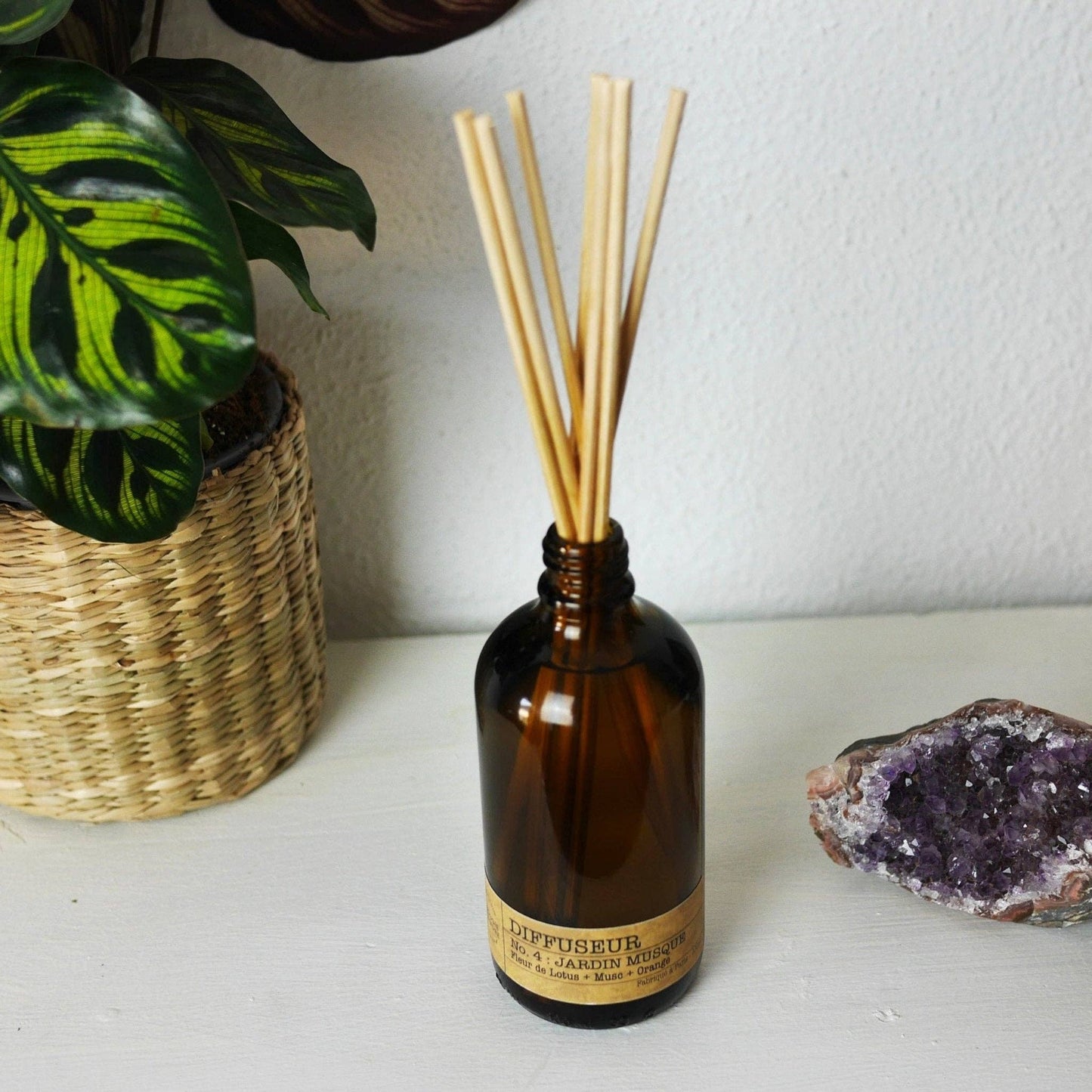 Diffuseur No. 4 JARDIN MUSQUE - Fleur de Lotus + Musc + Oran