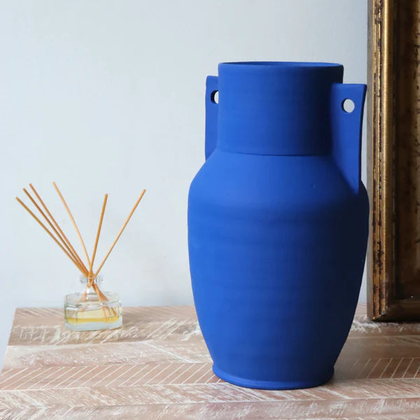 Vase EMPORION - bleu outremer