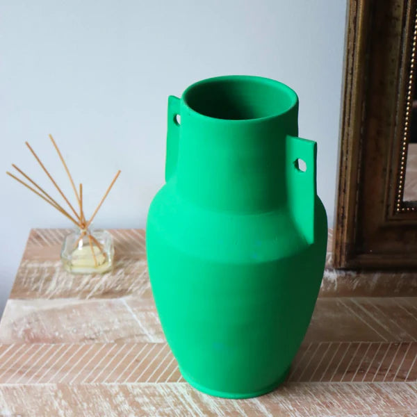 Vase EMPORION - vert mat