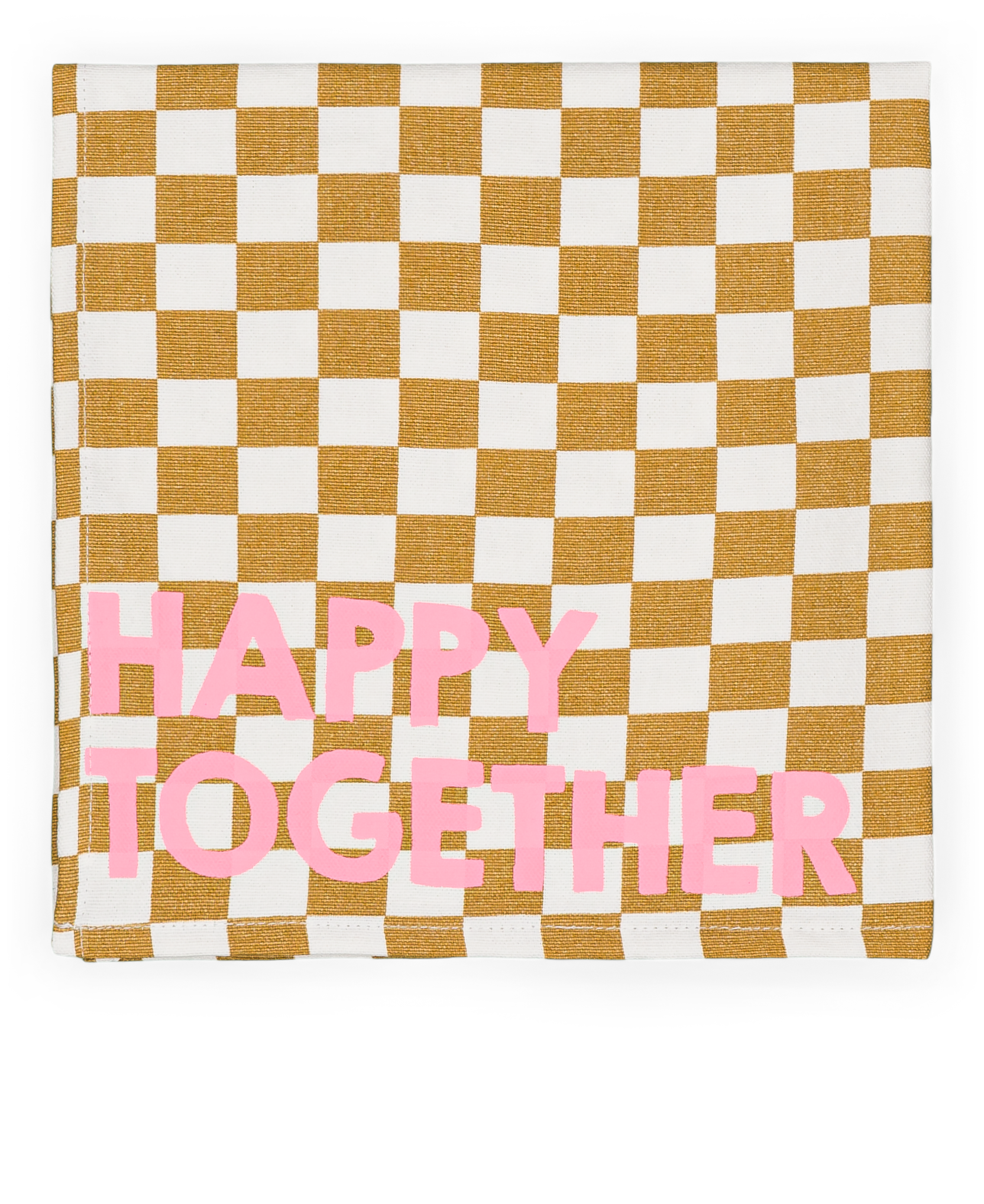 Lot de 2 serviettes JOSEPHINE - caramel