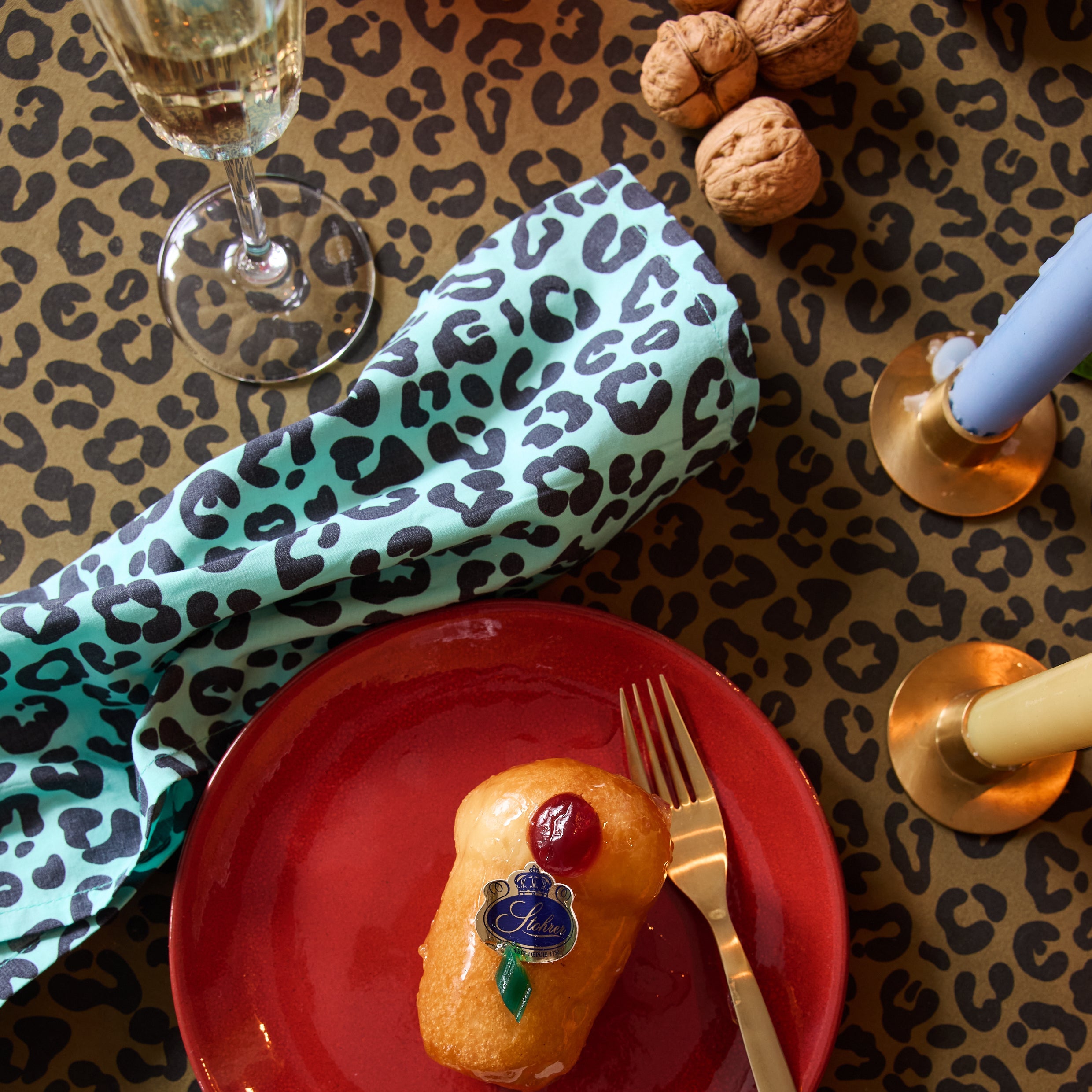 Lot de 2 serviettes LAURENE