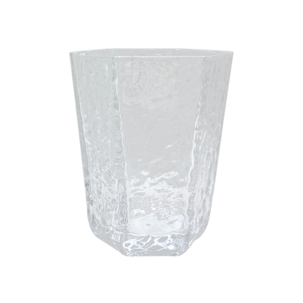 Verre à eau ROCKY translucide – OPJET PARIS, design structuré
