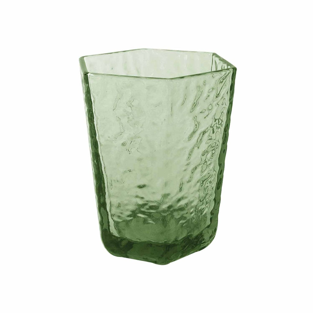 Verre à eau ROCKY vert bouteille – OPJET PARIS