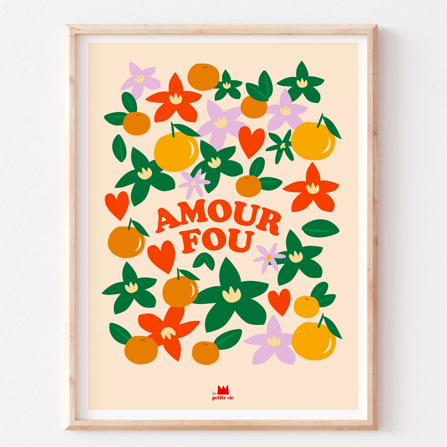Affiche - AMOUR FOU