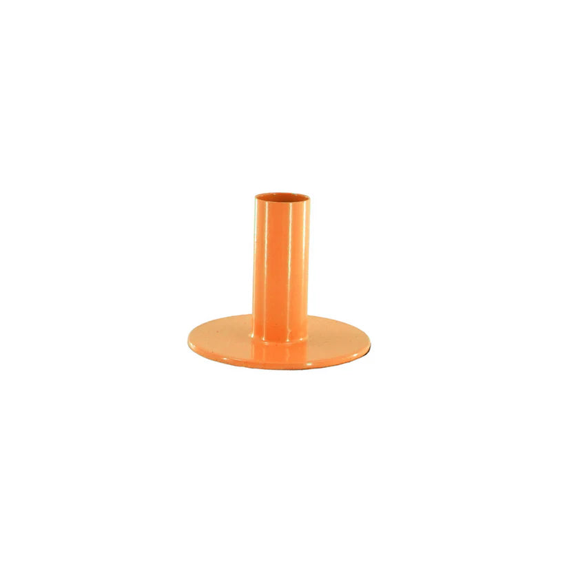 Bougeoir métal Housevitamin – orange néon vif