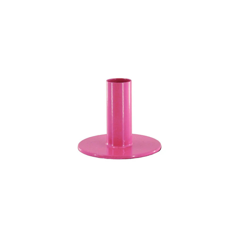 Bougeoir métal Housevitamin – rose néon pop