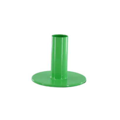 Bougeoir métal Housevitamin – vert néon lumineux