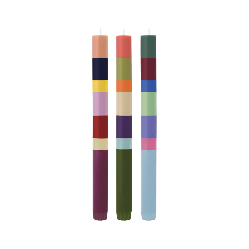 Set de 3 bougies OSAKA