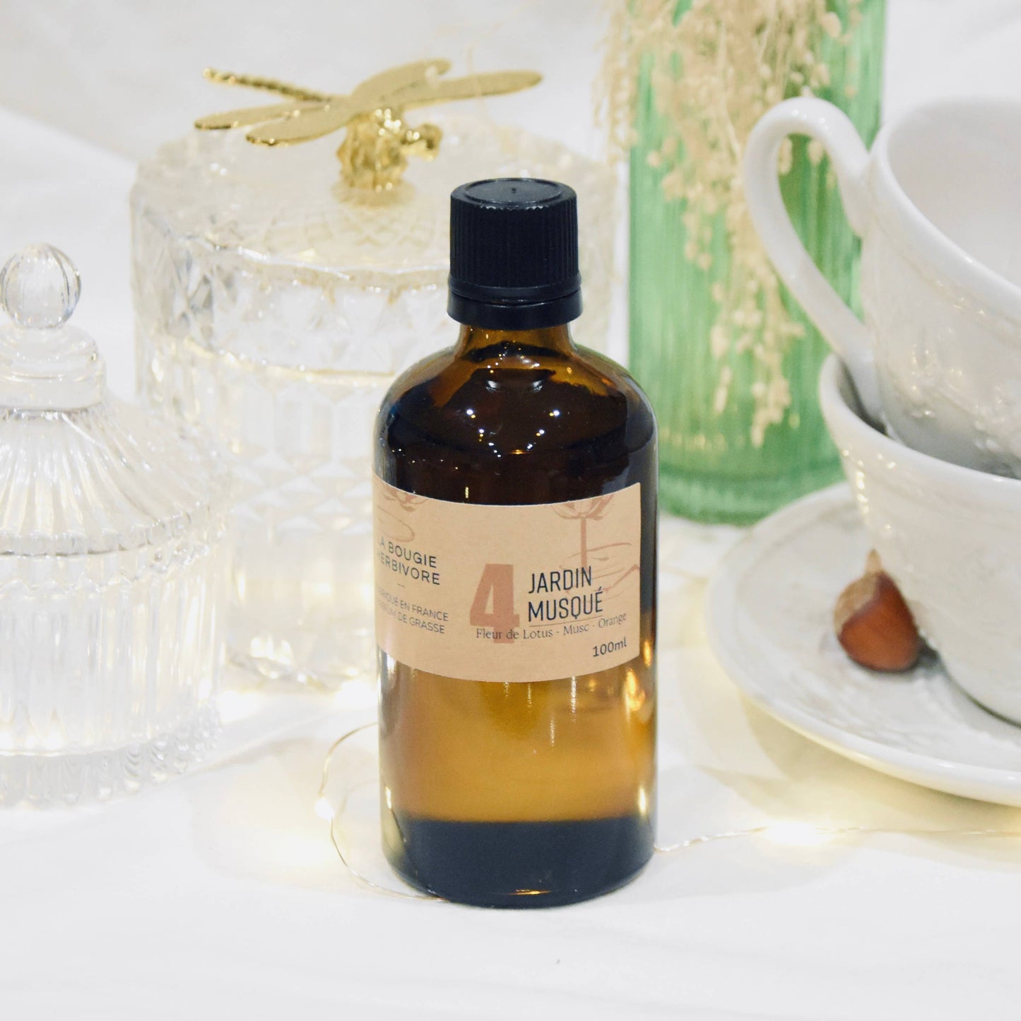 Diffuseur No. 4 JARDIN MUSQUE - Fleur de Lotus + Musc + Oran