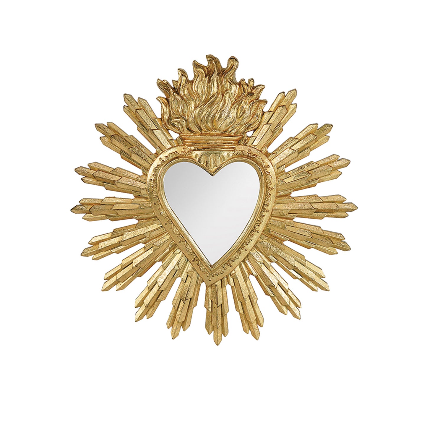 Ex-voto coeur - doré