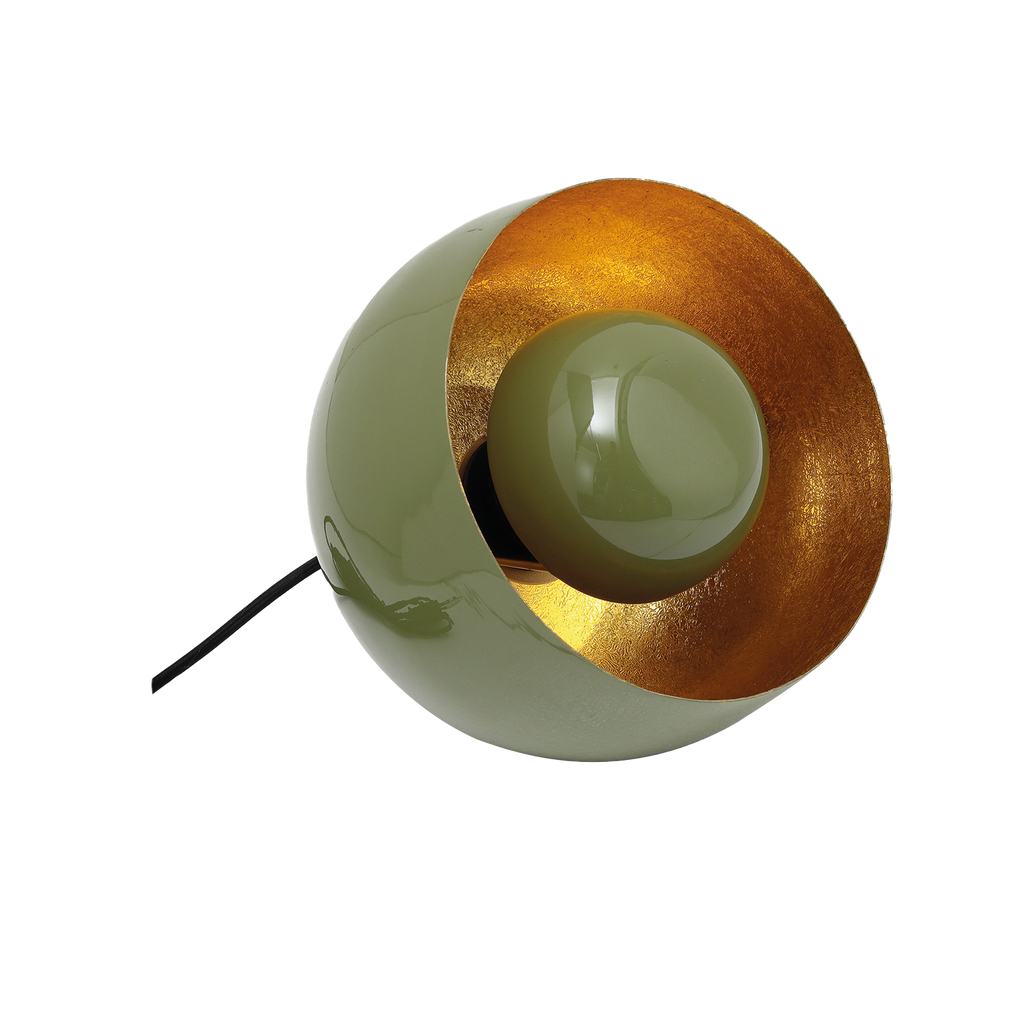 Lampe CLOCHE OPJET PARIS grand modèle – métal kaki