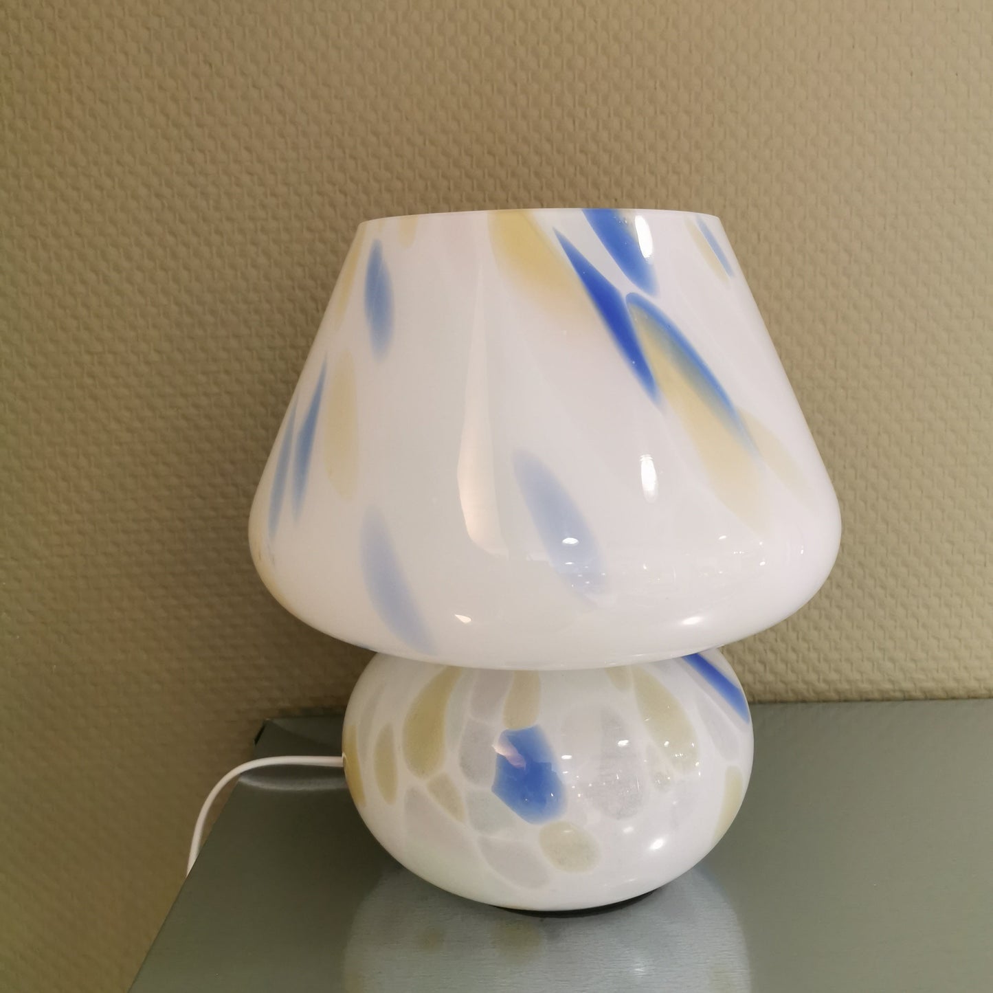 Lampe à poser JOYFUL - Bleu & Rose