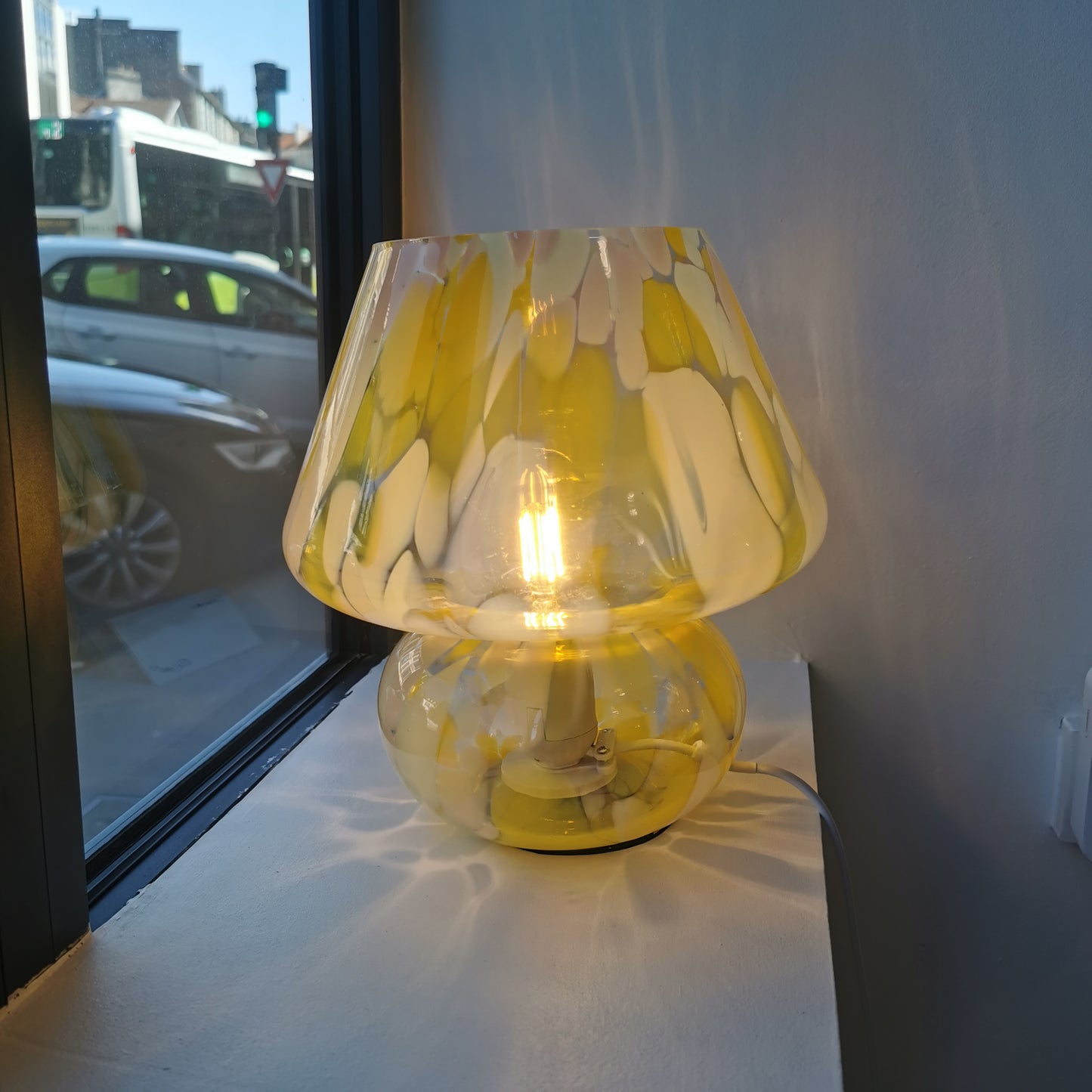 Lampe à poser JOYFUL - Jaune & Rose