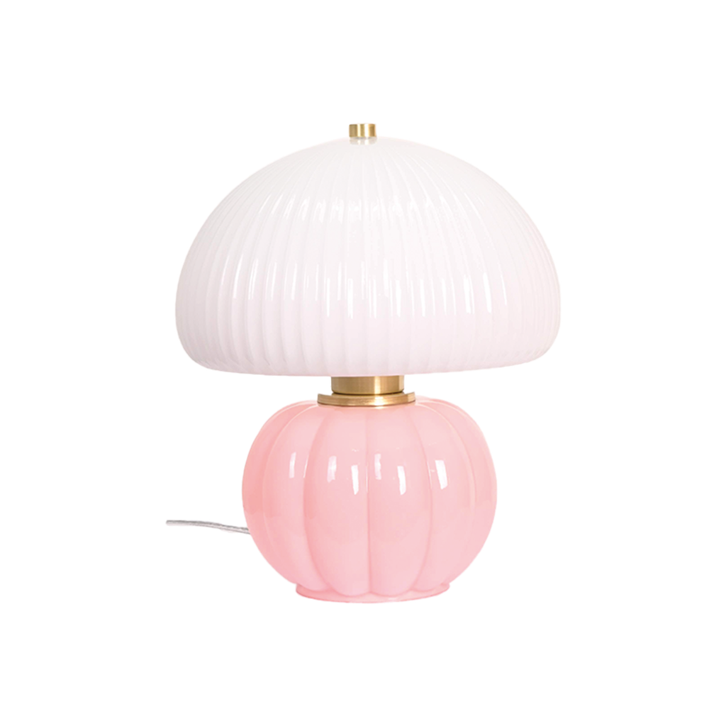 Lampe MADELEINE OPJET PARIS – rose pastel avec détails dorés