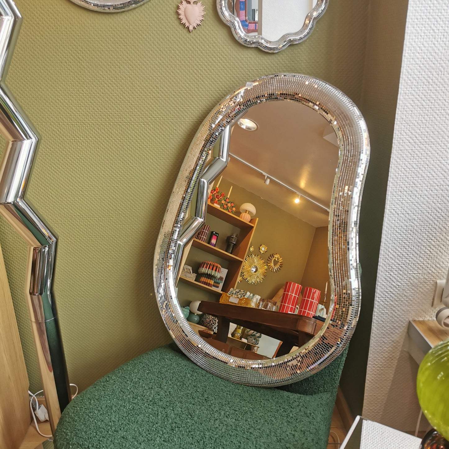 Miroir à facettes, OSMOSE grand format de OPJET PARIS