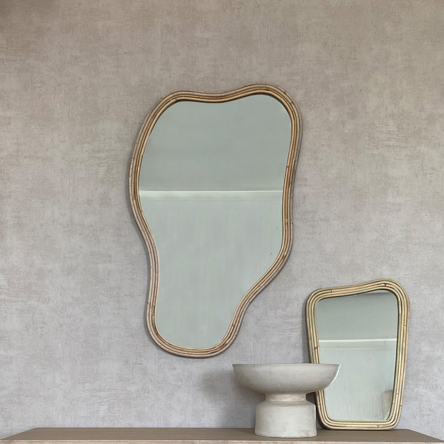 Miroir ORGANIC - rotin