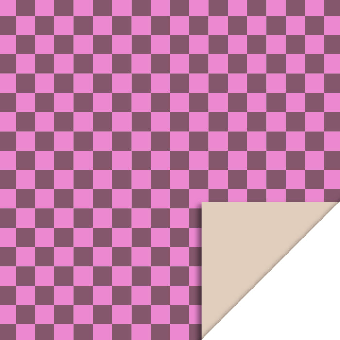 Rouleau papier cadeau - Damier