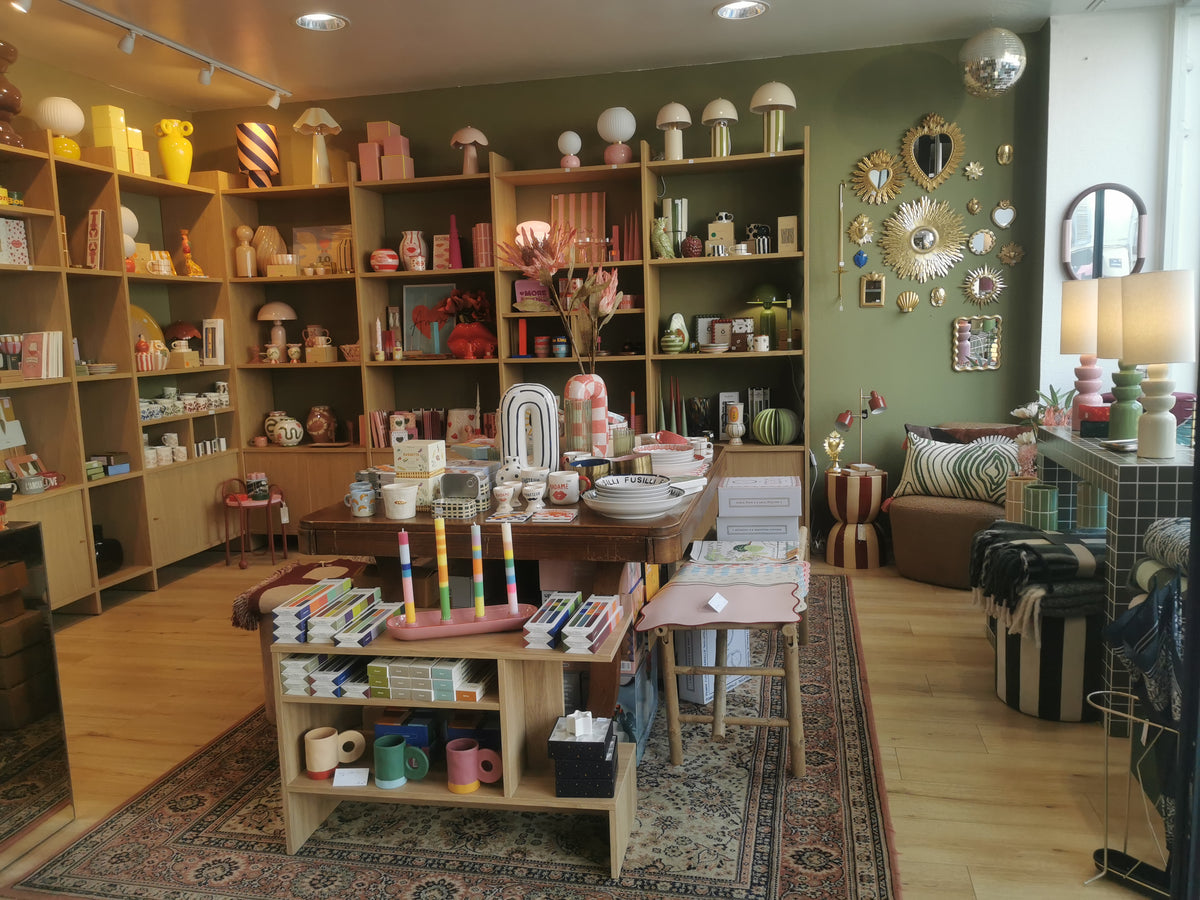 Intérieur de la boutique Maison x Albert à Pau