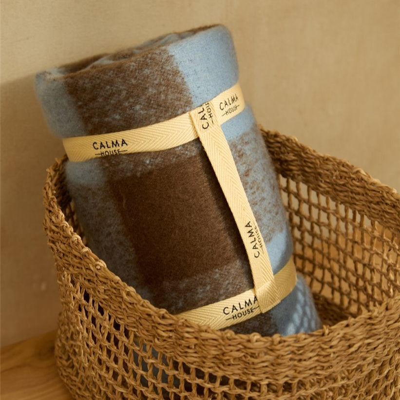 Plaid OSLO - marron