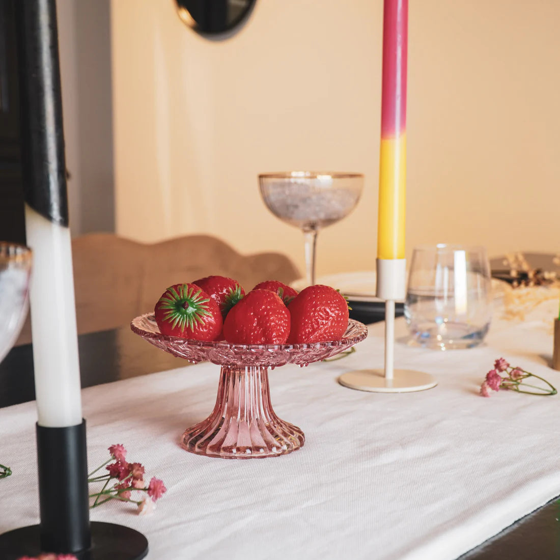 Présentoir à gâteaux - rose
