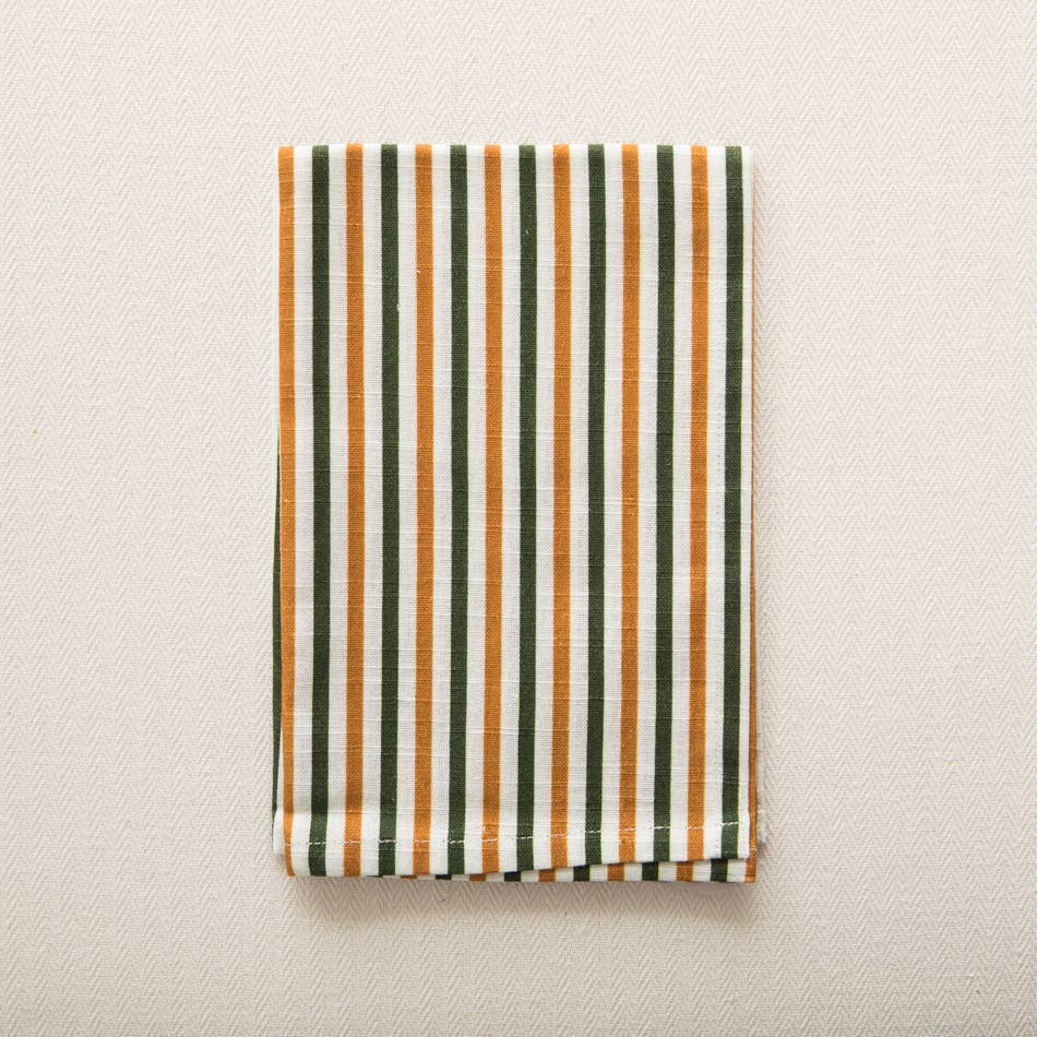 Lot de 2 serviettes - Ginger Stripe