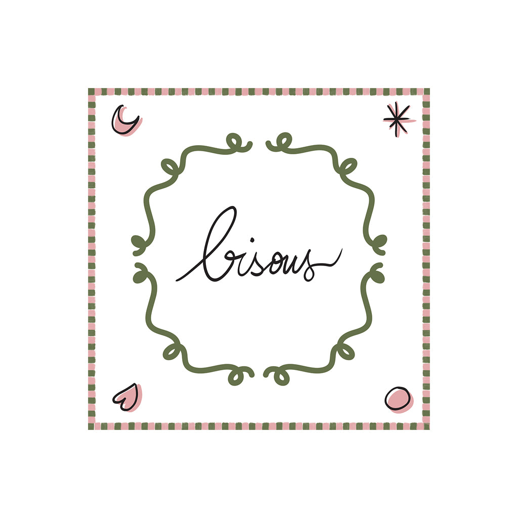Serviettes en papier BISOUS