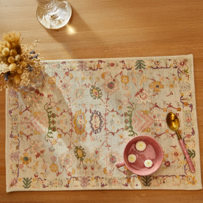 Lot de 2 sets de table ROCHELLE - bleu