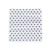 Serviettes en papier Petits Cœurs bleus – Lot de 20