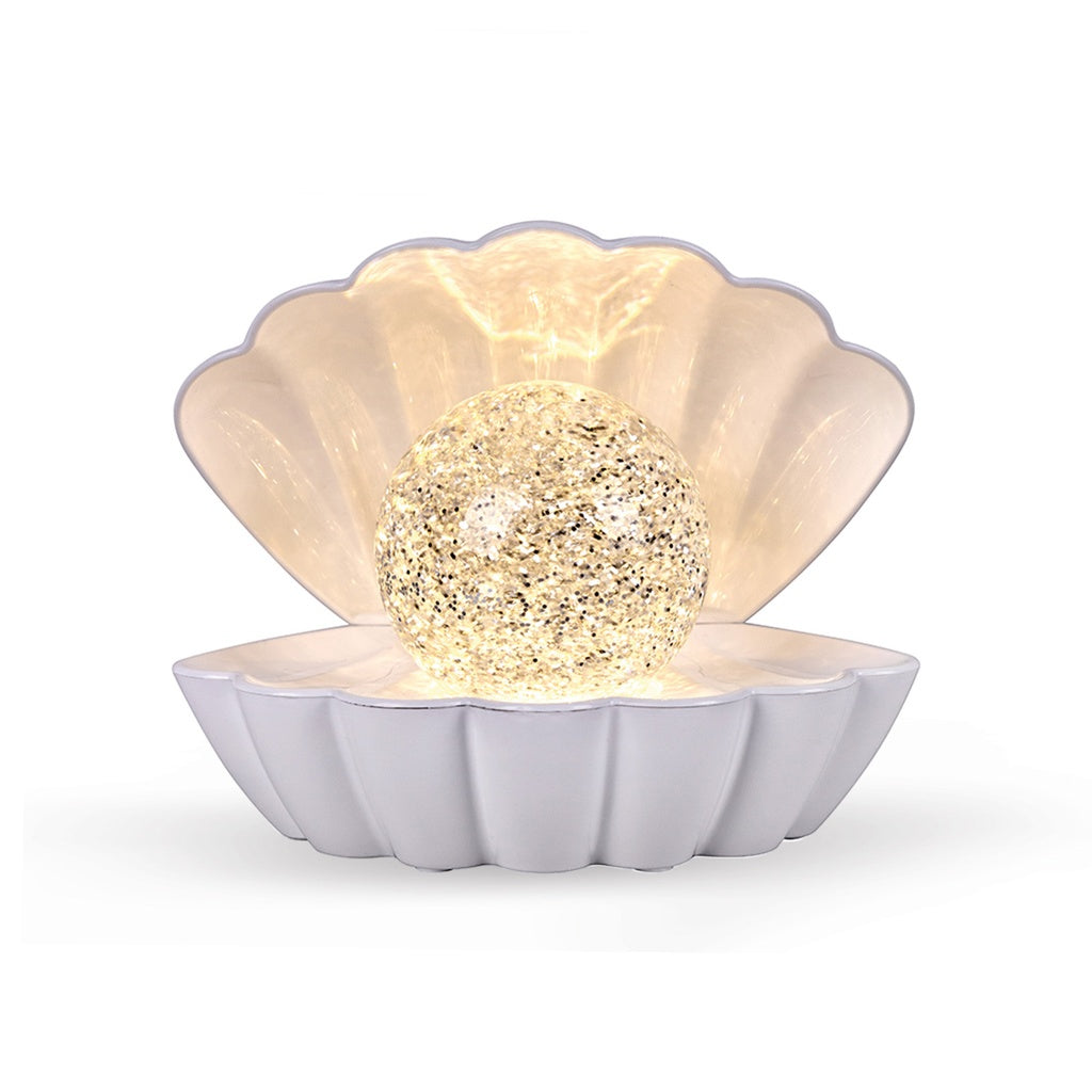 Lampe COKI – Coquillage lumineux à paillettes
