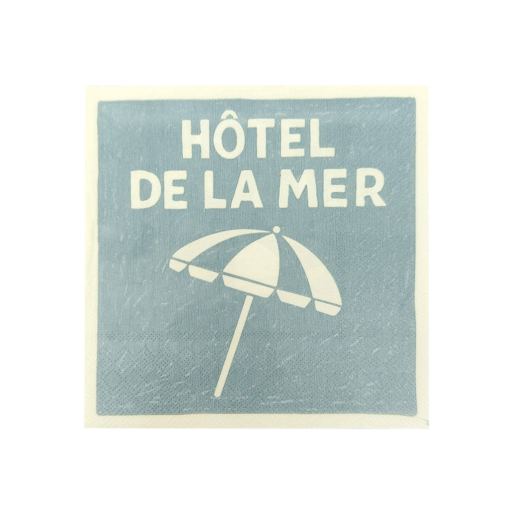 Serviettes en papier - HOTEL DE LA MER