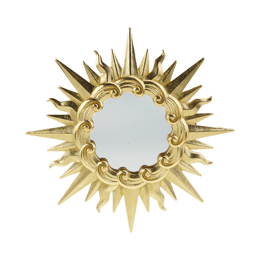 Miroir SOLEIL - doré