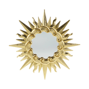 Miroir SOLEIL - doré