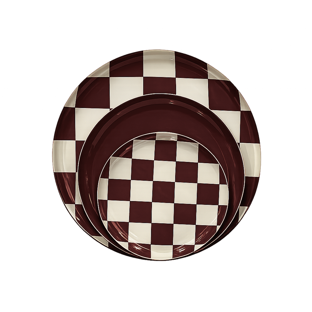 Set de 3 plateaux ronds Cuccina