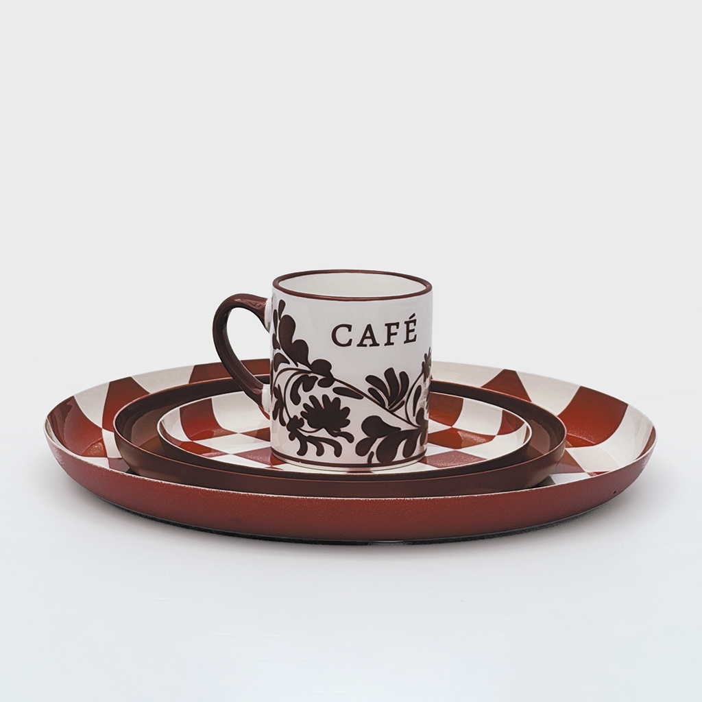 Set de 3 plateaux ronds Cuccina