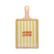 Planche APERO LOVER - rayée jaune