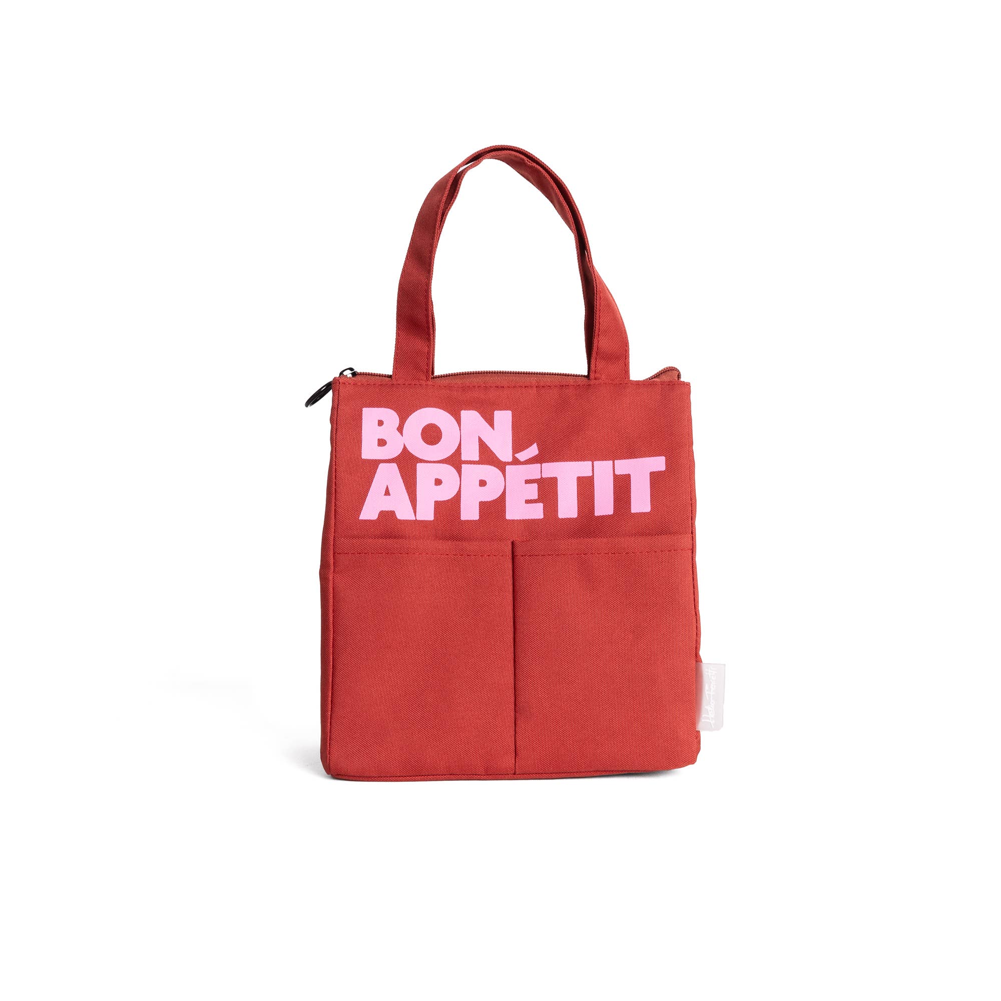 Sac déjeuner isotherme “Bon Appétit” – Burgundy
