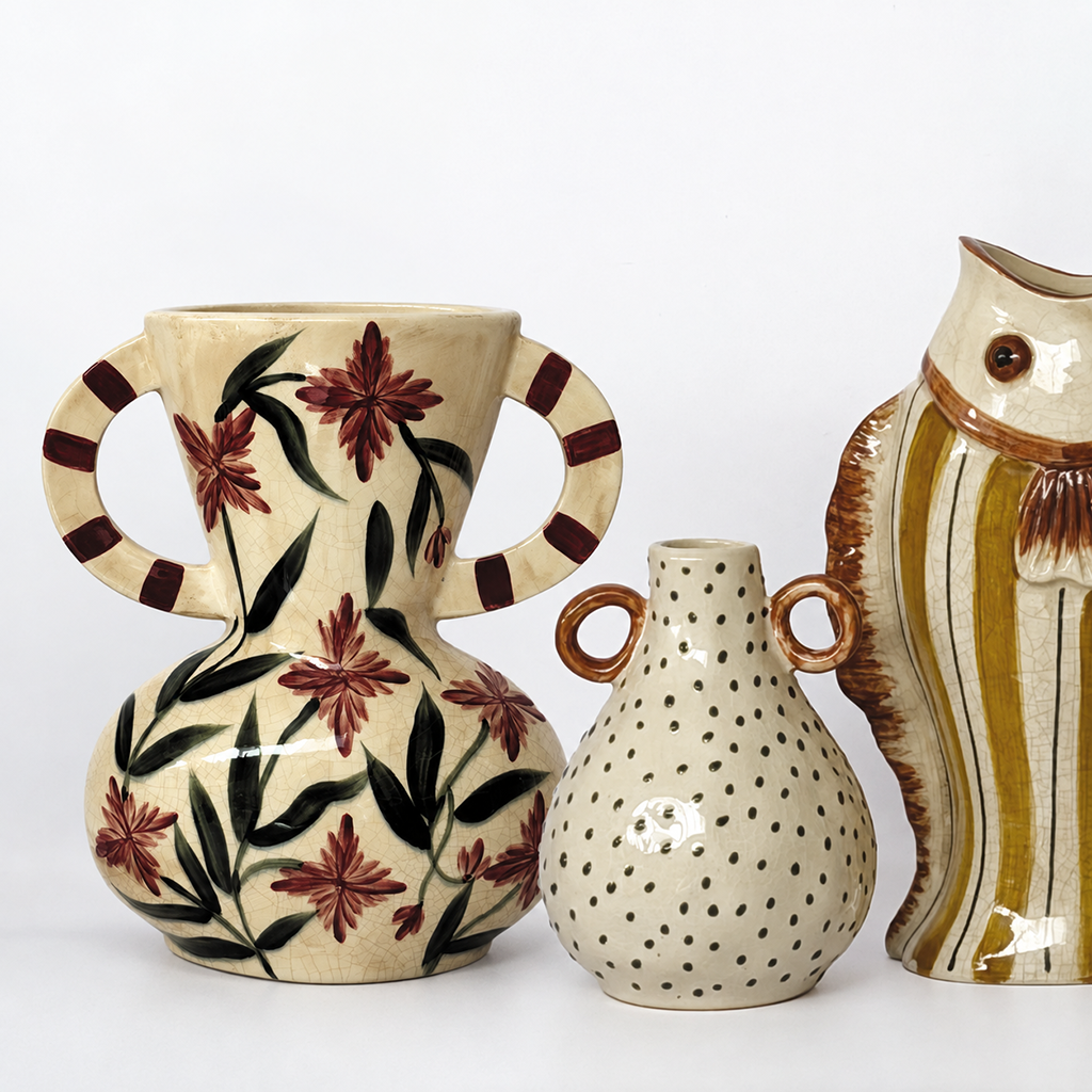 Vase double anse FLEUR
