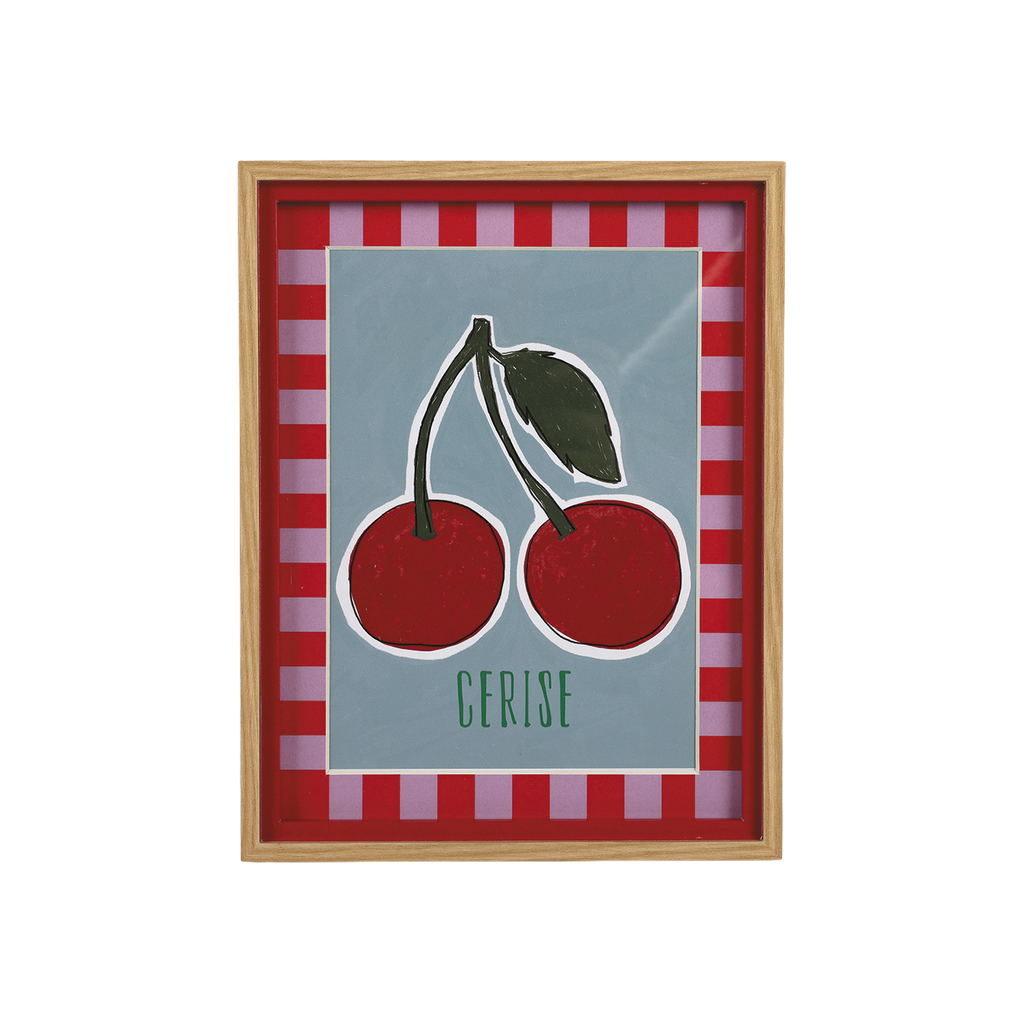 Tableau FRUITY - Cerise