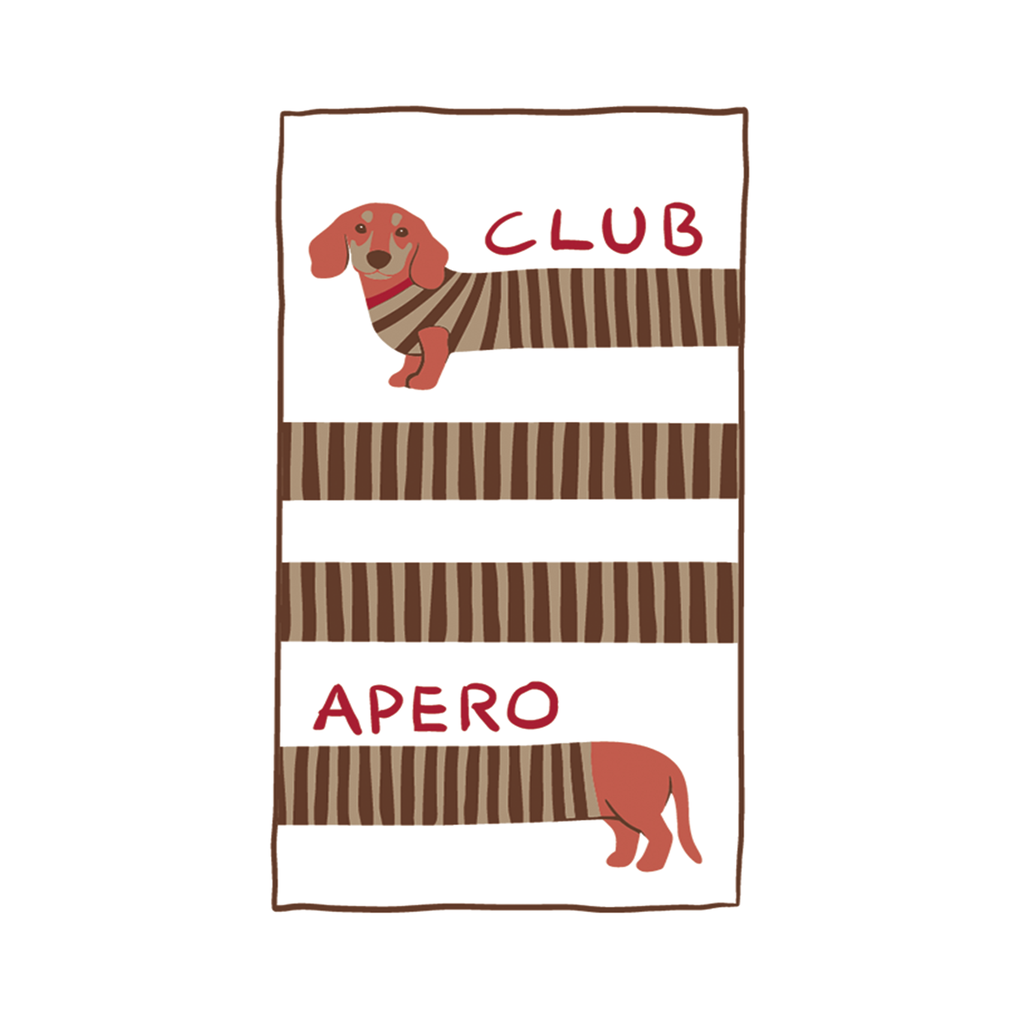 Serviettes en papier Club Apéro – Chien