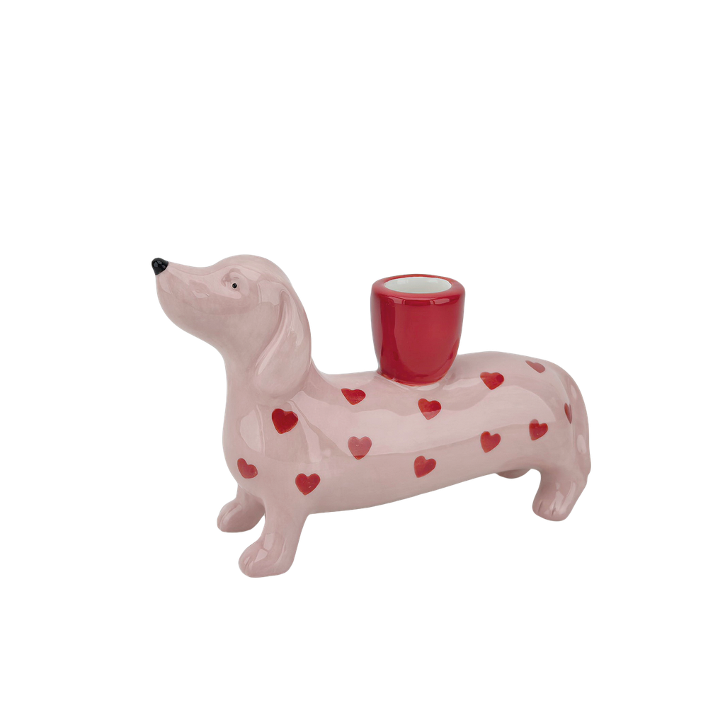 Bougeoir CHIEN coeur