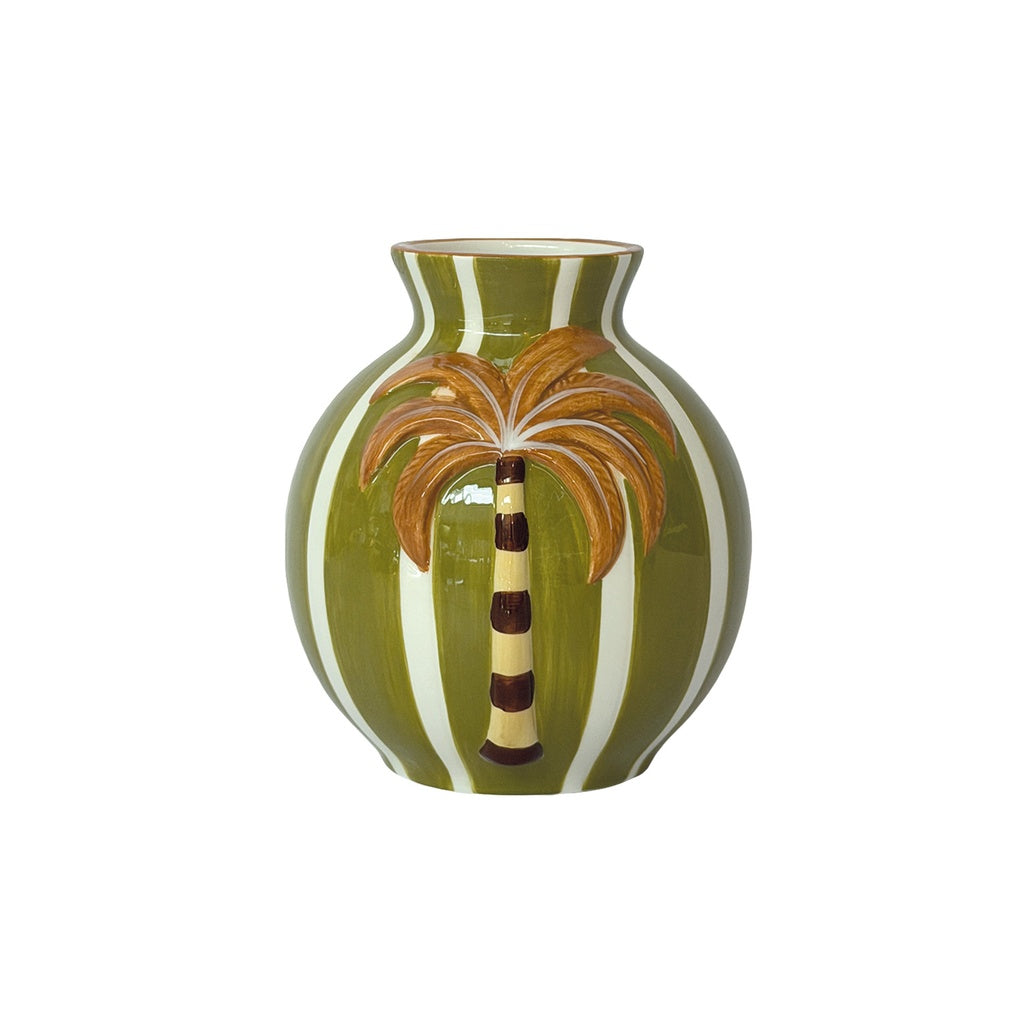 Vase PALMIER - kaki