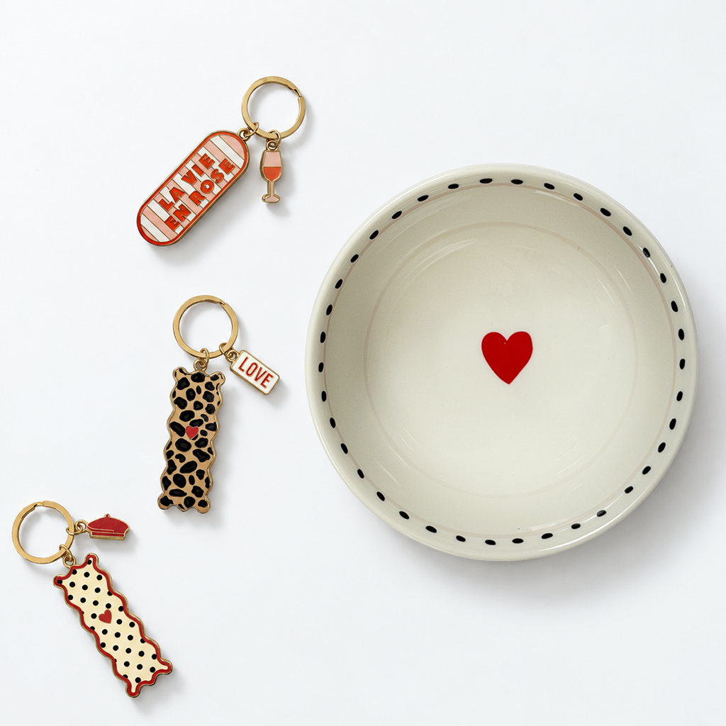 Porte-clés Léopard LOVE