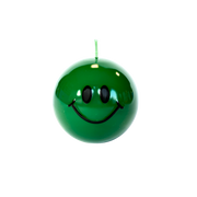 Bougie Smiley - vert forêt