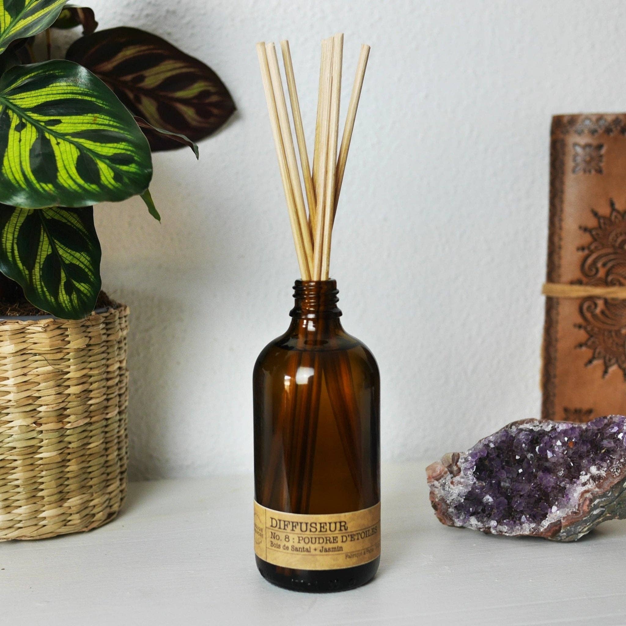 Diffuseur No. 8 POUDRE D'ETOILES - Bois de Santal + Jasmin