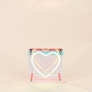 Cadre lumineux néon CŒUR – USB